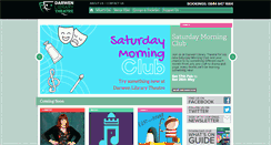 Desktop Screenshot of darwenlibrarytheatre.com